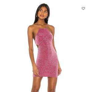 sparkly halter dress